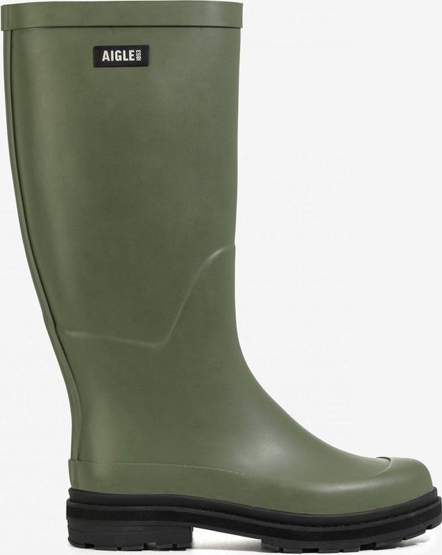 Aigle - Ultra Rain - Damesregenlaarzen - Olijfgroen - Rubber