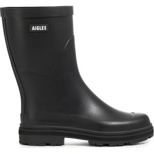 Aigle - Mid Rain - Regenlaars - Noir - Natuurlijk Rubber