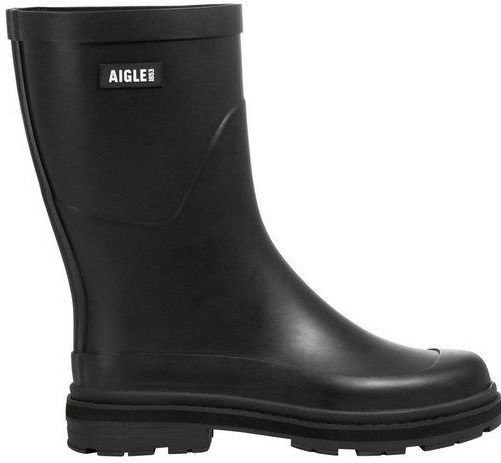 Aigle - Mid Rain - Regenlaars - Noir - Natuurlijk Rubber