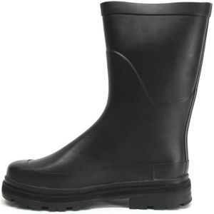 Aigle - Dameslaarzen - Mid Rain W Noir voor Dames van Katoen - Maat 39 - Zwart