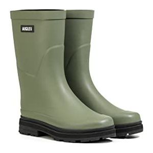 Aigle - Mid Rain - Dameslaarzen - Zwart - Bi-Materiaal Zool