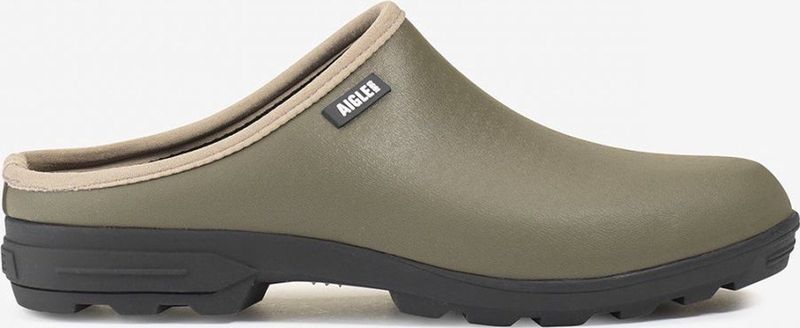 Aigle Lessfor Open Klompen - Kaki - Groen