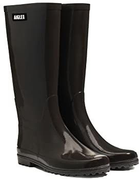 Aigle Eliosa Regenlaarzen voor dames, Kleur: Cacao, 40 EU