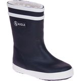 Aigle - Flac Fur 2 - Regenlaarzen - Zwart - Bovenkant van Zacht Materiaal