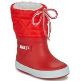 Regenlaars Aigle Kids Giboulee 2 Rouge/Blanc-Schoenmaat 25