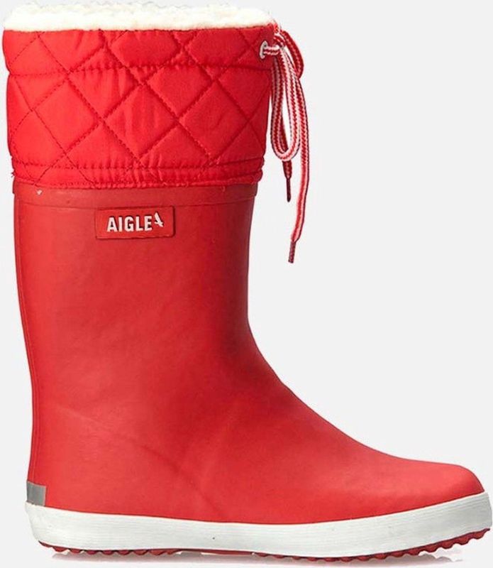 Aigle Giboulee 2 Rouge Blanc - Regenlaarzen - Rood