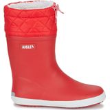 Regenlaars Aigle Kids Giboulee 2 Rouge/Blanc-Schoenmaat 30