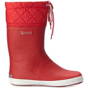 Aigle Giboulee 2 Rouge Blanc - Regenlaarzen - Rood
