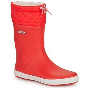 Regenlaars Aigle Kids Giboulee 2 Rouge/Blanc-Schoenmaat 37