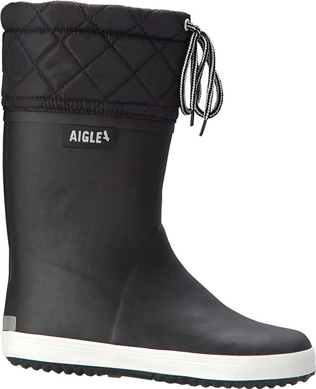 Aigle - Nb1132 Giboulee 2 - Regenlaarzen - Noir/Wit - Rubber