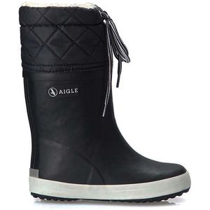 Aigle Giboulee 2 Noir Blanc - Regenlaarzen - Zwart