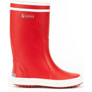 Aigle - Lolly Pop 2 - Regenlaars - Rouge/Blanc - Rubber