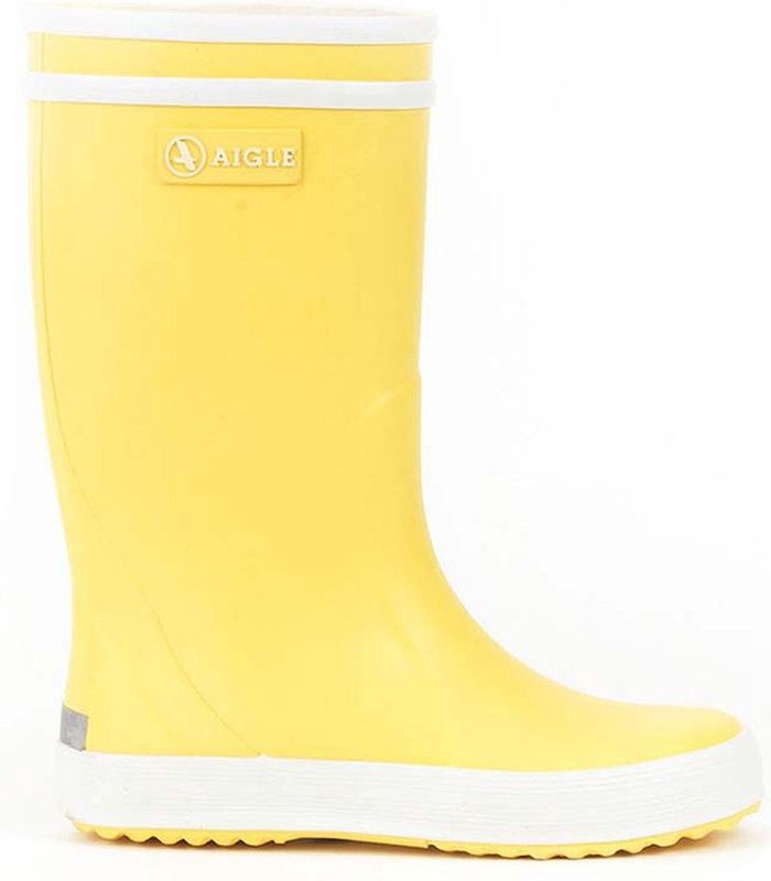 Aigle Lolly Pop 2 Jaune Blanc - Regenlaarzen - Geel
