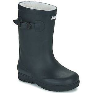 Aigle - Woody-Pop Fur 2 - Regenlaarzen - Blauw - Natuurrubber