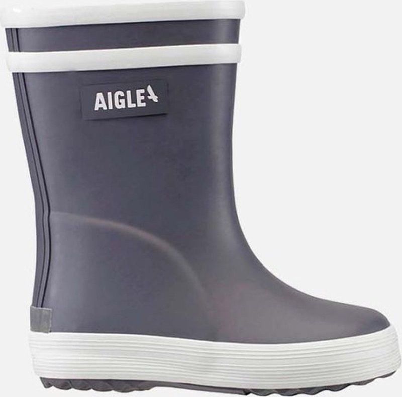 Aigle Baby Flac 2 Charcoal - Regenlaarzen - Zwart