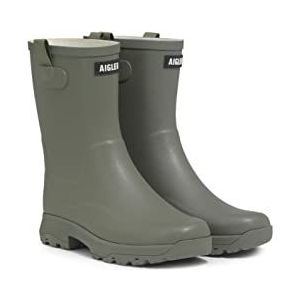 Aigle Alya regenlaarzen voor dames, Groen, 36 EU Breed