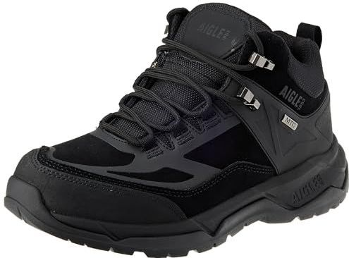 Aigle - Palka Wandelschoenen - Groen - Leer - Waterdicht, Ademend