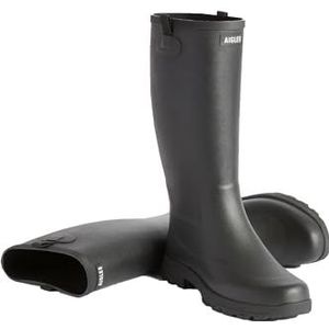 Aigle Alya High regenlaarzen voor dames, zwart.