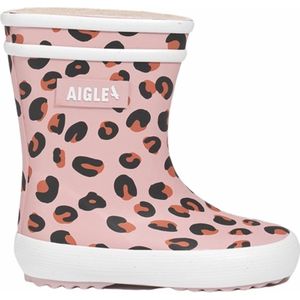 Regenlaars Aigle Kids Baby Flac Play 2 Leopard-Schoen