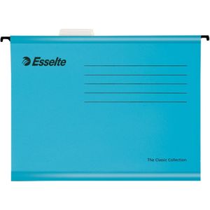Esselte Classic hangmappen voor laden, tussenafstand 365 mm, blauw
