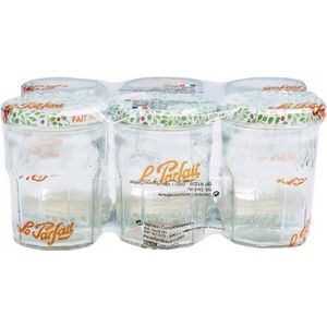 Le Parfait Jampotje, capsule, 324 ml, elk 6 stuks, verschillende kleuren
