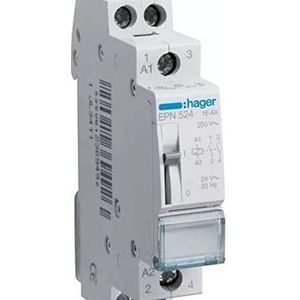 Hager Impulsrelais 2M 16A 24V Epn524