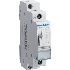 Hager EPN511 HAGER IMP.RELAIS 1M 16A 12V