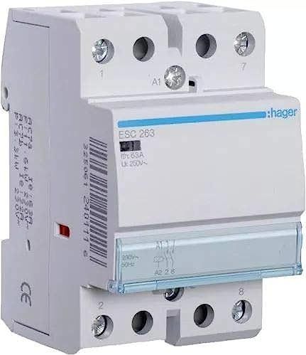 Hager - esc263 - Bescherming - 63 A - 2 Na - 230 V