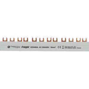 Hager Quickbusbar Kamrail - KDN480A - E2ZPD