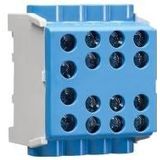 Hoofdkabelaftakklem - 1-polig - 2x35mm-6x25mm - IP20 - Blauw