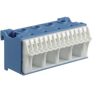 Hager - KN18N - Klem - Blauw - Massief - 1 stuk