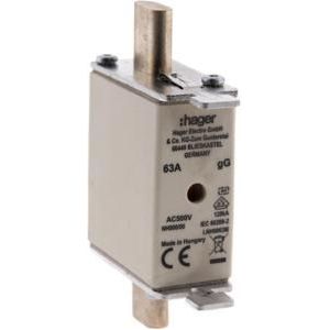 Hager LNH0063M Sicherung NH000 gG AC500V 63A (3 Stück)