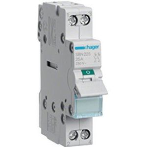 Hager sb modulaire schakelaar sb 2-polig 32a