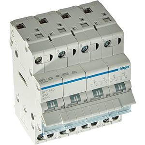 Hager - SFT440 - Relais - Ingangsspanning 400 V - Uitgangsstroom 40 A