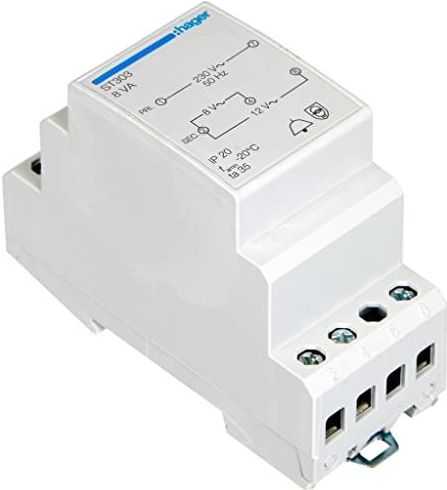 Hager ST303 Beltransformator 8 V, 12 V 1 A