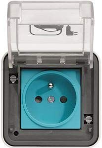 Hager - Witty - Laadstekker - IP55 - 3 kW - 2P+T M2+ - Opbouw