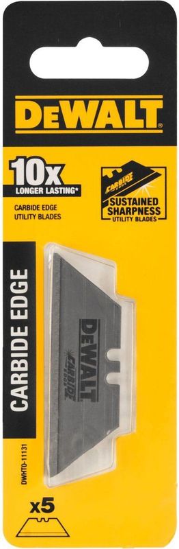 DeWALT DWHT0-11131 - Carbide Trapeziumreservemesjes - Staal - VE=5