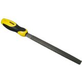 Stanley Houten rasp halfrond, heef 1 (200 mm lengte, koolstofstaal, ergonomische handgreep van bi-materiaal, 0-22-469