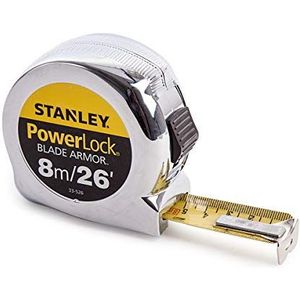STANLEY Powerlock-tape met Blade Armor, 8m/26ft