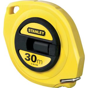 Stanley handgereedschap Landmeter Staal gesloten kast | 30m - 9,5mm - 0-34-108