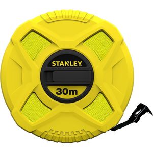 Stanley 0-34-297 Landmeter Fiberglas 30m - 12,7mm gesloten kast