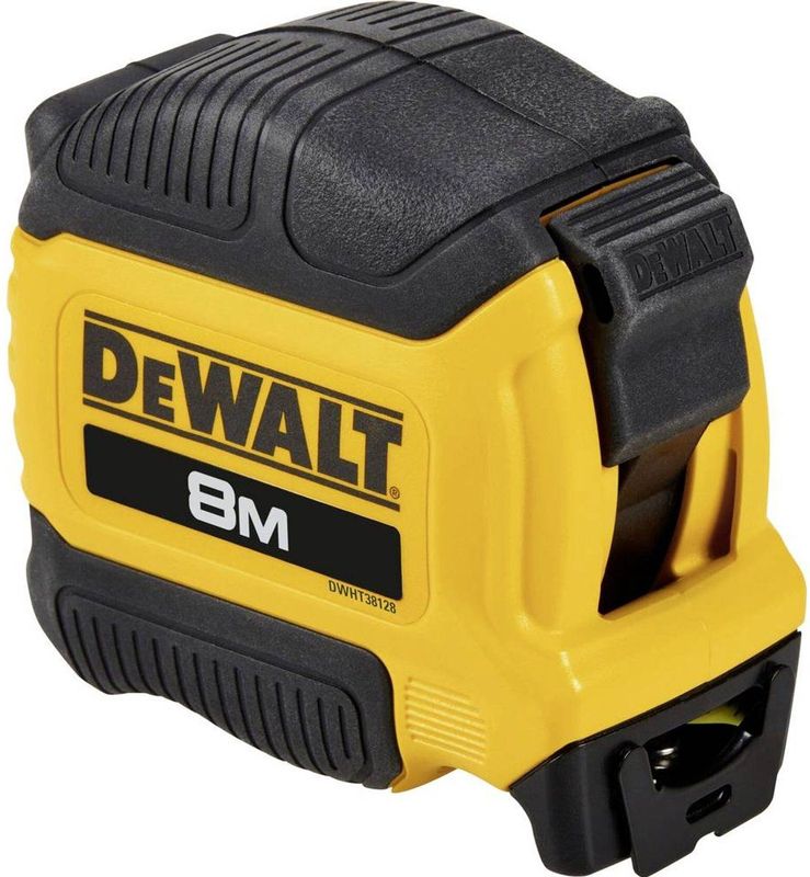 DeWALT - Meetlint - 8 Meter - Thermoplastisch Rubber - 28 mm Breedte