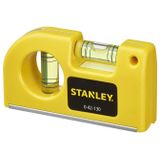 STANLEY 0-42-130 Taschenwasserwaage 8.7 cm 2 mm/m