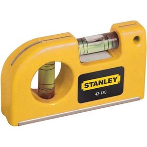 STANLEY 0-42-130 Pocket Spirit Level Magnetic - Waterpas - 8,7cm