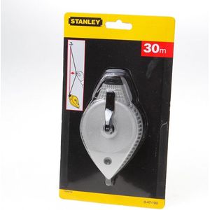Stanley Slagsnoer aluminium (30 m, waterdichte aluminium behuizing, vergrendelbare zwengel, ook verzonken slot) 0-47-100