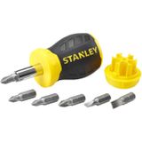 Stanley Multibit Stubby Schroevendraaier 0-66-357
