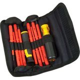 Stanley FatMax Multibit Schroevendraaierset - VDE STHT0-66426 - 9 Stuks + Etui