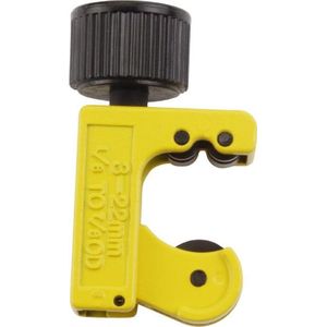 Stanley 0-70-447-22mm Verstelbare Pijpsnijder, Zwart/Geel