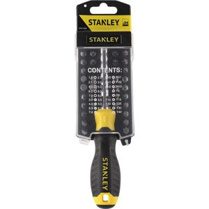 Stanley STA88542-XJ Juego de 50 piezas para taladrar y atornillar, Gelb