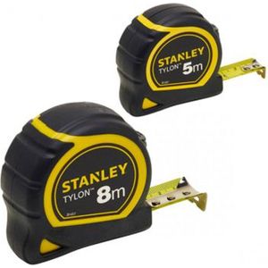 STANLEY STHT0-74260 Tylon rolbandmaat - 2 pack - 5m en 8m